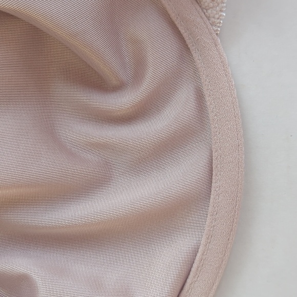 Bali Satin Tracings Full Coverage Underwire Minimizer Bra 48D Light Rose - Picture 14 of 14